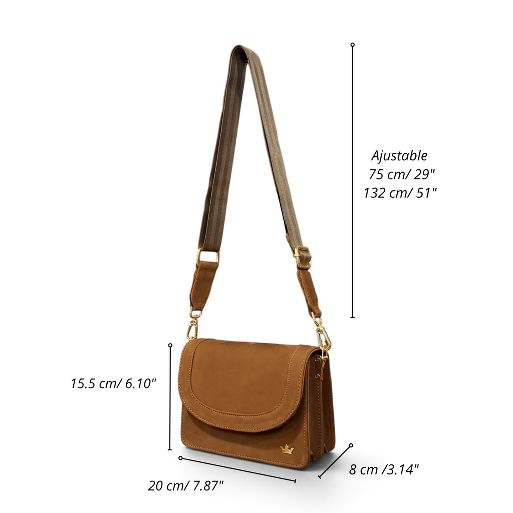 Bolsa Princess Piel Nobuck