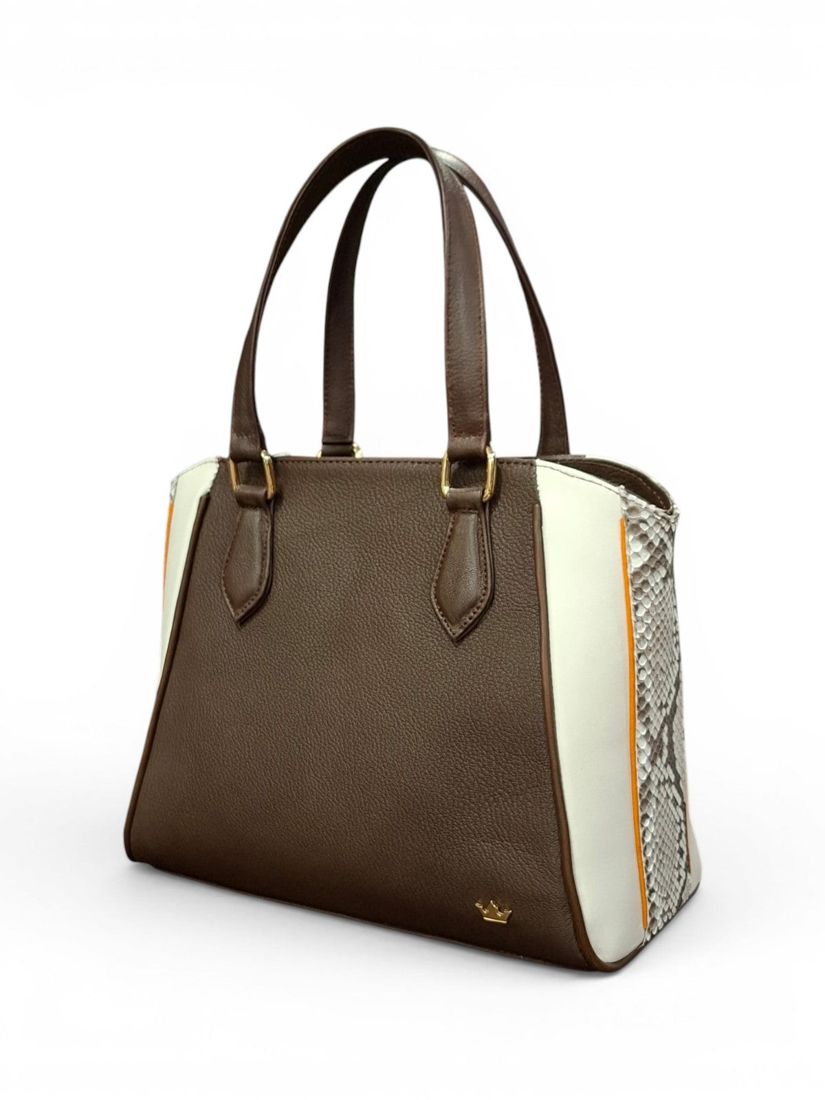 Bolsa Ana Piel Borrego y Pitón